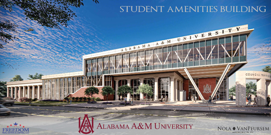 Student Aminities building Render