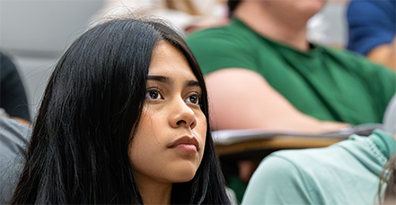 Students in class